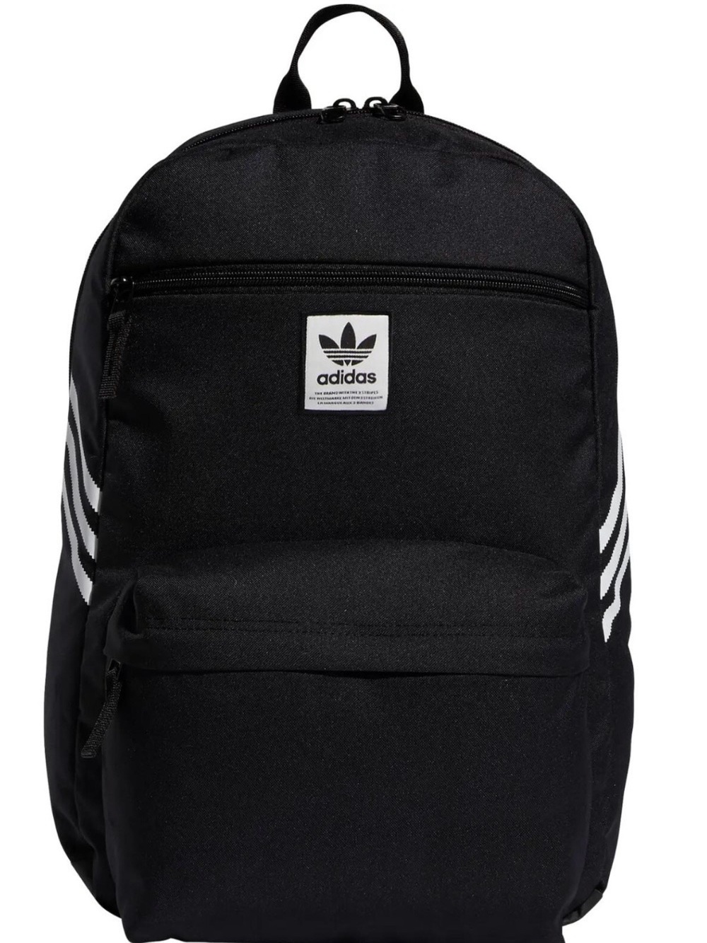 ADIDAS Black Classic Backpack for Men